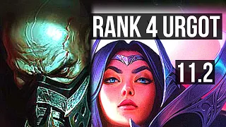 URGOT vs IRELIA (TOP) | Rank 4 Urgot, 14/2/8, Legendary, 400+ games | EUW Grandmaster | v11.2