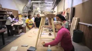 Making furniture at Thos. Moser