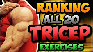 THE BEST TRICEP EXERCISES RANKED FROM BEST TO WORST 🏆TOP TIER TUESDAY🏆