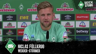 „Habe keine Luft bekommen“: Niclas Füllkrug über Platzsturm der Werder Bremen-Fans & Bengalo-Fehler