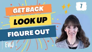Get Back, Look Up, Figure Out ✨ Most Common Phrasal Verbs (19-21)