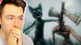 SIREN HEAD vs CARTOON CAT in Real Life gesichtet!😱