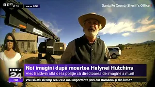 Imagini dramatice de pe platoul de filmare unde Alec Baldwin a împușcat-o pe Halyna Hutchins