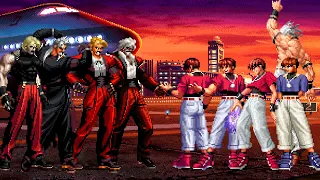 [KOF Mugen] Rugal Team vs Orochi Chris Team