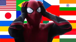 "Spider-Man's Real Name is PETER PARKER!" in Different Languages | Far From Home (2019) | What the F