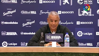 Rueda de prensa Málaga CF vs UD Las Palmas