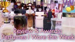 Reviews & Awards: Perfumes I Wore this Week