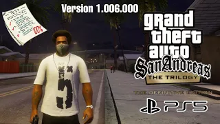 GTA San Andreas 100% Playthrough Of The Definitive Edition (PS5)