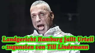 Till Lindemann Triumph vor Gericht für den Rammstein Rocker