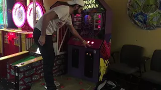 Spider Stompin’ at the Arcade