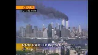 9/11 Attacks:  ABC News Live Coverage - Sept 11, 2001 (Part One)