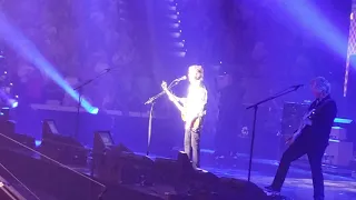 Paul McCartney Raleigh PNC - Carrying Flags on Stage