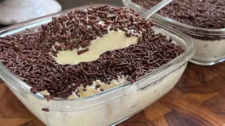 Sem gelatina, sem forno e sem leite condensado! Essa vai virar sua sobremesa preferida - Ao Vivo