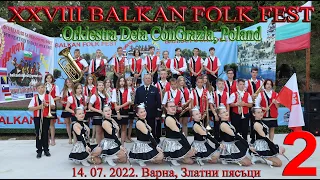 Duhov orkestar i mazoretke Con Grazia 2, 24. BALKAN FOLK FEST season 2018