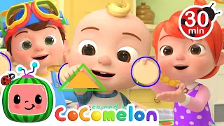 Shapes In My Lunch | CoComelon Nursery Rhymes & Kids Songs