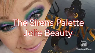 Get ready with me using the Sirenes Palette by Jolie Beauty