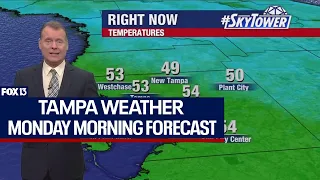 Tampa weather | Monday morning forecast