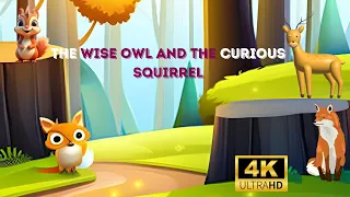 The Wise Owl and The Curious Squirrel #kidsvideo #kidstv #kids #animalstories