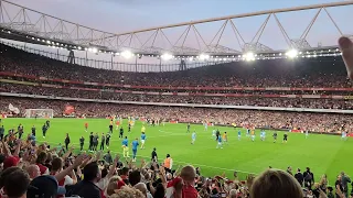 Loudest North London Forever | Full Time at Emirates Stadium Lower Tier | Arsenal 1-0 Man City