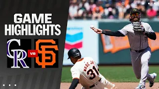 Rockies vs. Giants Game Highlights (5/19/24) | MLB Highlights