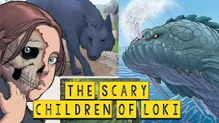 The Scary Children of Loki - Norse Mythology Stories in Comics - See U in History