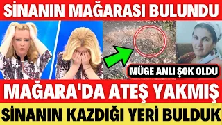 MÜGE ANLI SİNAN'IN HER GECE GİTTİĞİ MAĞARAYA GELDİK SİNAN ARİFE GÖKÇE'Yİ NEREYE GÖMDÜ BULUNDU MU