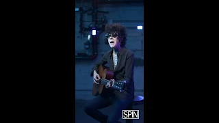 LP Performing a mashup of The One That You Love,Forever For Now &Lost On You Live Acoustic Versions