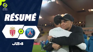 AS MONACO - PARIS SAINT-GERMAIN (0 - 0) - Highlights - (ASM - PSG) / 2023-2024