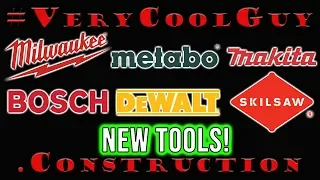 New Tools From Milwaukee, Makita, Bosch, Metabo, Dewalt, Skilsaw At Octoolberfest!