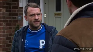 Corrie - Todd and Paul Confronts Mike and Then Paul Shoves Mike, Knocking Him Unconscious (18/1/22*)