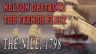 NELSON destroys the FRENCH fleet 🔥 BATTLE of the NILE (1798) 🔥 TOTAL WAR NAPOLEON