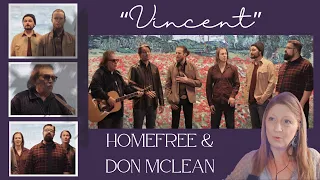 Reaction to "Vincent" with HomeFree and Don McLean | Outstanding Performance!