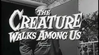 The Creature Walks Among Us (1956) trailer