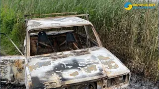 Викрали та спалили авто  на Золочівщині повідомили про підозру трьом юнакам