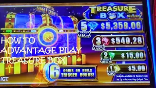 How to Beat "Treasure Box" Slot Machine: What to look for & how to advantage play it