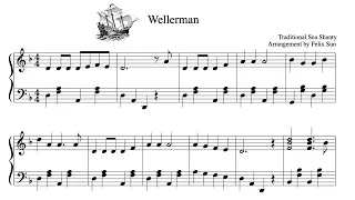 Wellerman (Piano Sheet Music) - Fun Easy Arrangement