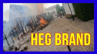 Heg fire - VOLUNTEERS - DUTCH FIREFIGHTERS -