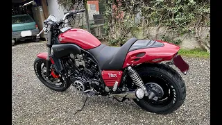 yamaha vmax 1200 '98  recuperata dopo essere stata ferma per anni