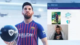 PES 2019 myClub PACK OPENING - MESSI ESPECIAL E VÁRIAS BOLAS PRETAS