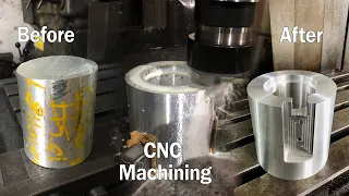 Precision machining an Aluminium body - Manual Lathe vs CNC