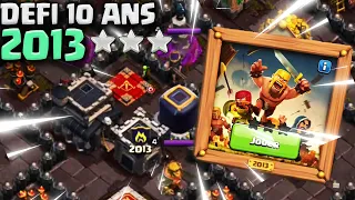 Réussir le Défi 2013 des 10 ans de Clash of Clans