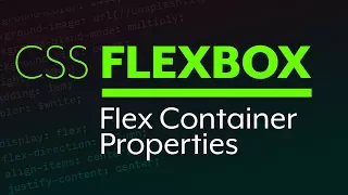 Flexbox Tutorial - Flexbox containers