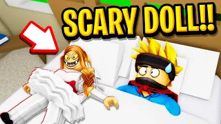 My SCARY DOLL Came to Life in Roblox Brookhaven RP!!