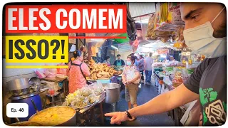 COMIDAS BIZARRAS NO MAIOR BAIRRO CHINÊS da TAILÂNDIA!