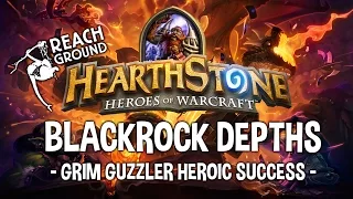 Hearthstone - Blackrock Mountain: Grim Guzzler Heroic Success