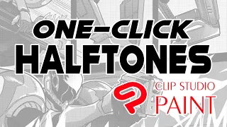 How To Create Halftone Effects in Clip Studio Paint