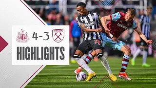 Newcastle 4-3 West Ham | A Strong Showing Ends In Late Defeat | Premier League Highlights