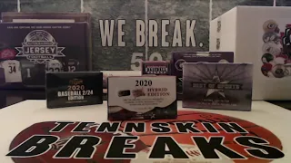 12/20/20 - 2020 Super Break Pieces of the Past Hybrid 1 Box Break