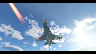 Type 10 & F16AJ 17 Kill Gameplay - War Thunder
