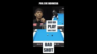 BAD KOI PLAY BAD START   Johan Chua at Asian 9 Ball Open 2022